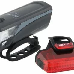 Contec Batteriel.-Set T-Speed Fahrradlampen Set