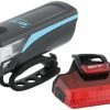 Contec Batteriel.-Set T-Speed Fahrradlampen Set