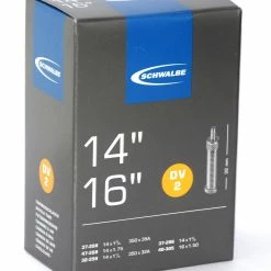 Schwalbe 14, 16 DV 2 Fahrradschlauch