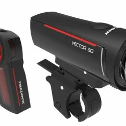 Trelock LS 300 Vector Fahrradlampen Set